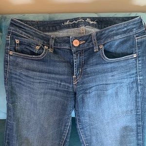 American Eagle Favorite Boyfriend Jeans, 10 X-Long